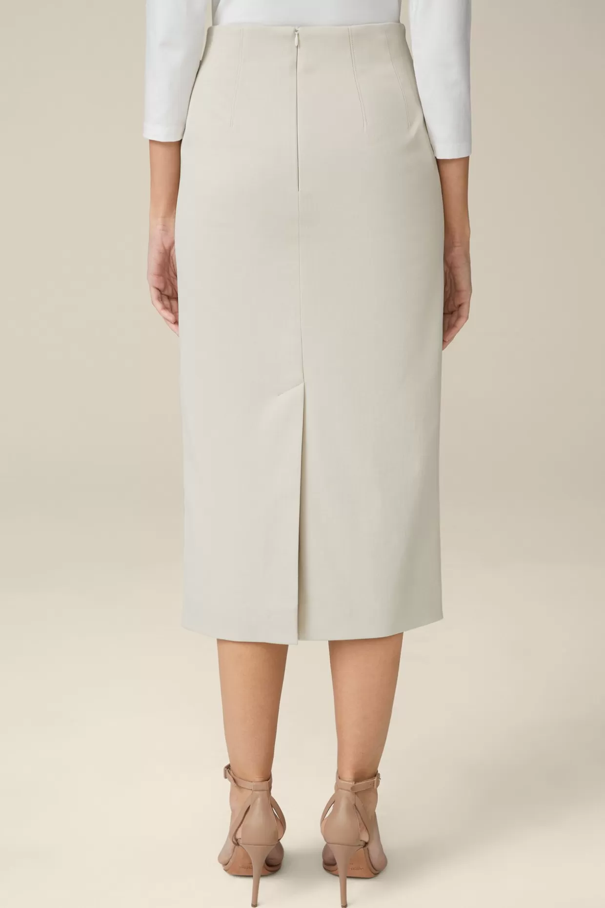 gabardinebleistiftrock_in_midilange_in_2.webp Damen Windsor Gabardine-Bleistift-Rock In Midi-Lange In