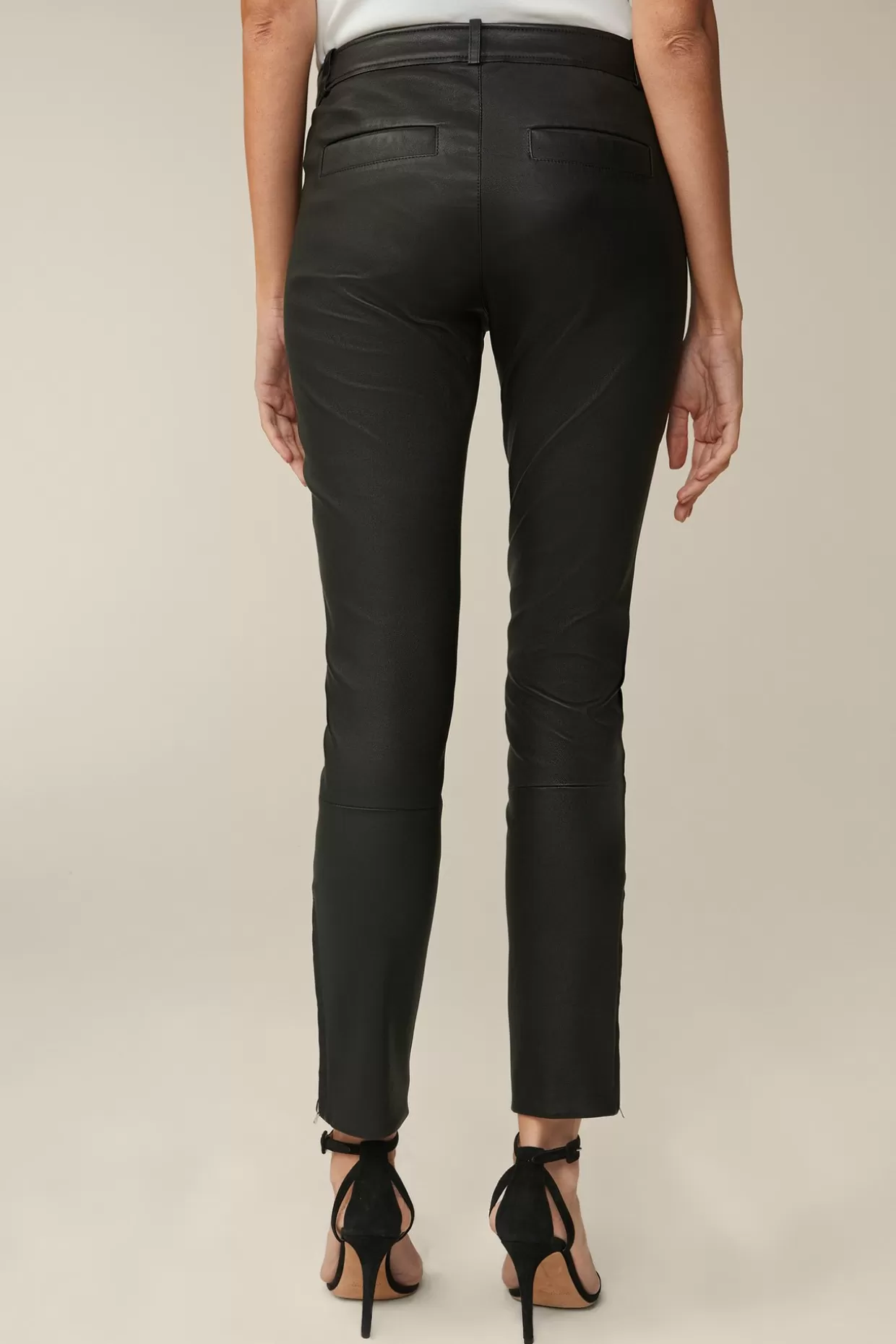 lammnappalederhose_in_2-1.webp Damen Windsor Lammnappa-Leder-Hose In